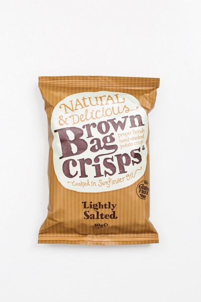 Chipsuri cu sare Brown Bag Crisps