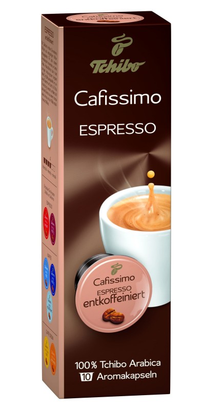 Capsule Tchibo Cafissimo Espresso Decofeinizate 100% Arabica